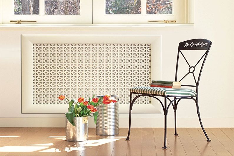 Screens for radiators - Purpose