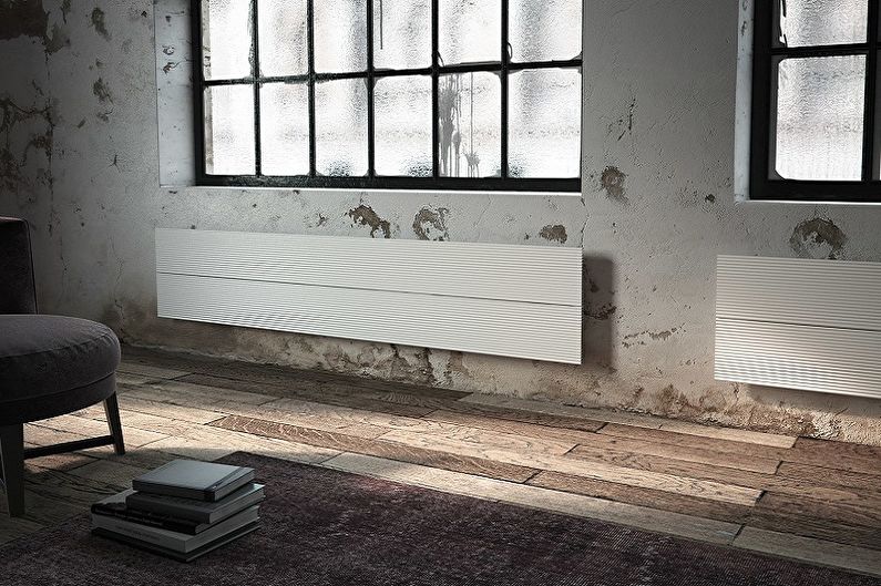 Varieties of screens for radiators - Depending on the design features