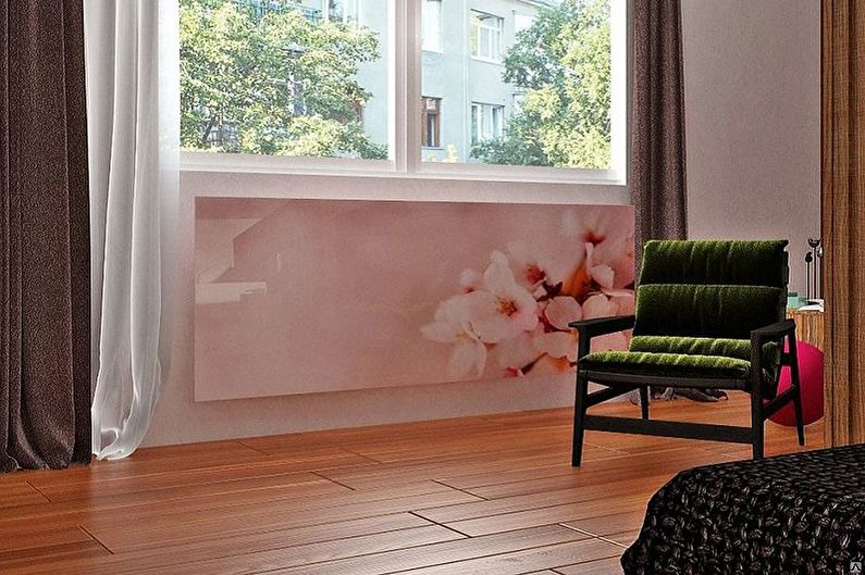 Design of screens for radiators