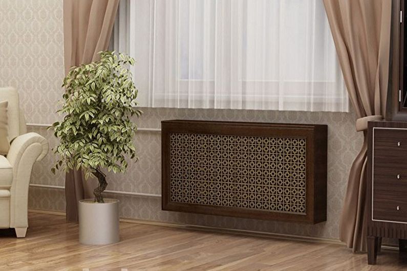 Screens for radiators - photo