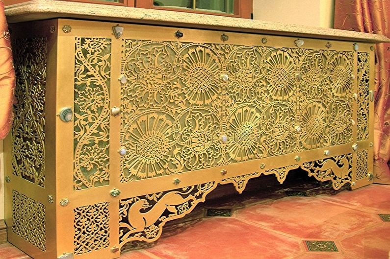 Screens for radiators - photo