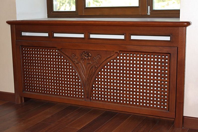 Screens for radiators - photo