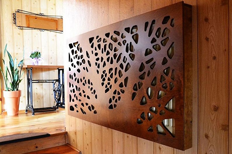 Screens for radiators - photo