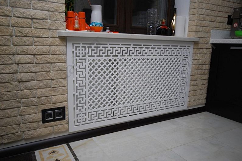 Screens for radiators - photo