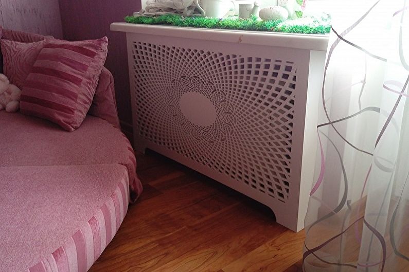 Screens for radiators - photo