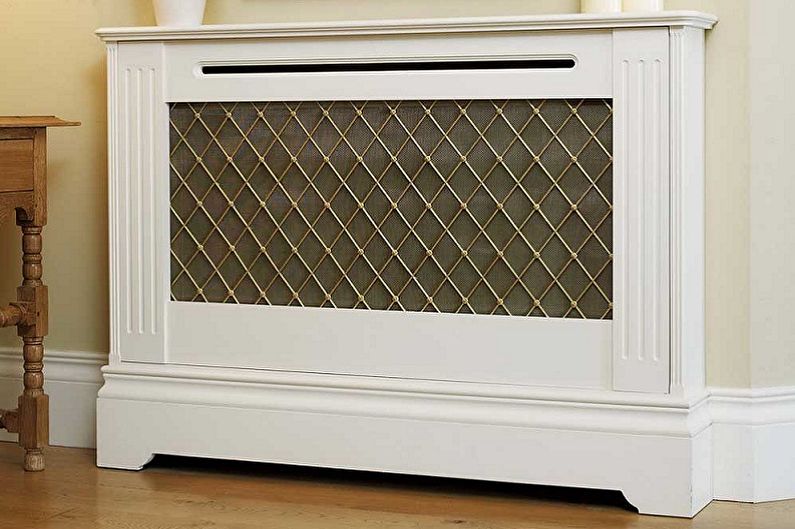 Screens for radiators - photo