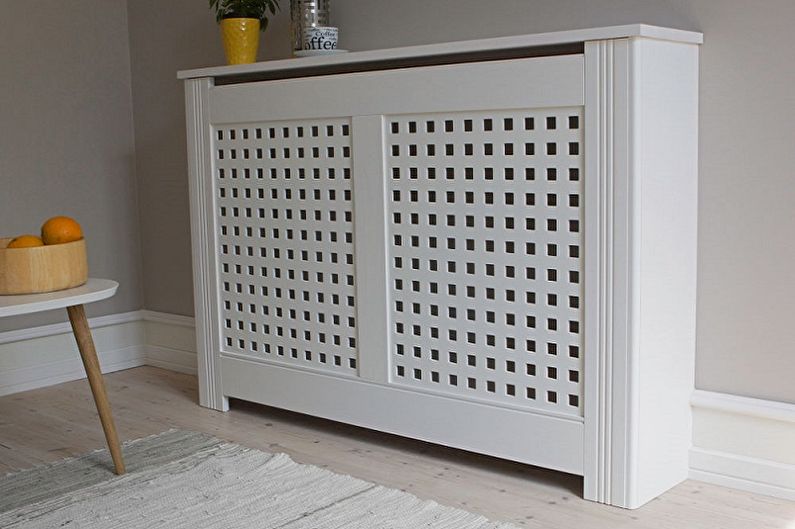 Screens for radiators - photo