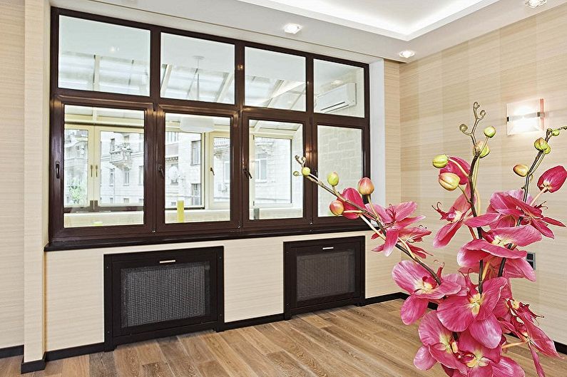 Screens for radiators - photo