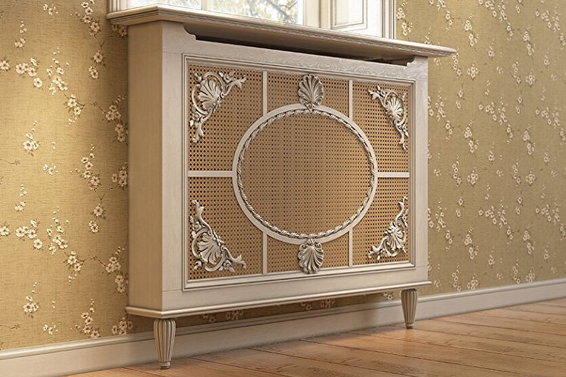 Screens for radiators - photo