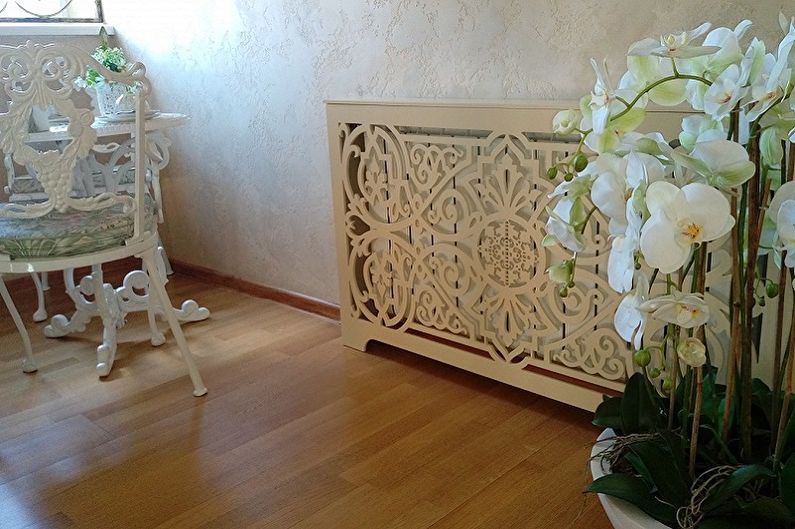 Screens for radiators - photo
