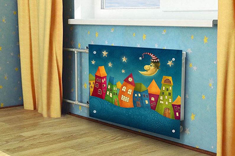 Screens for radiators - photo