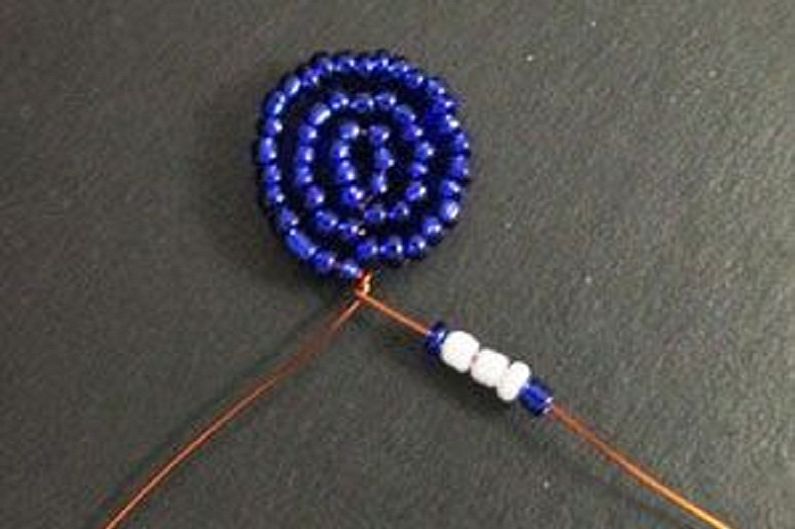 DIY Terry Beaded Violet - Płatki