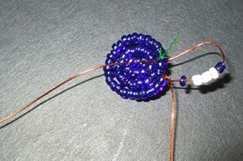 DIY Terry Beaded Violet - Płatki