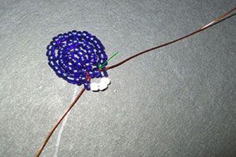 DIY Terry Beaded Violet - Płatki
