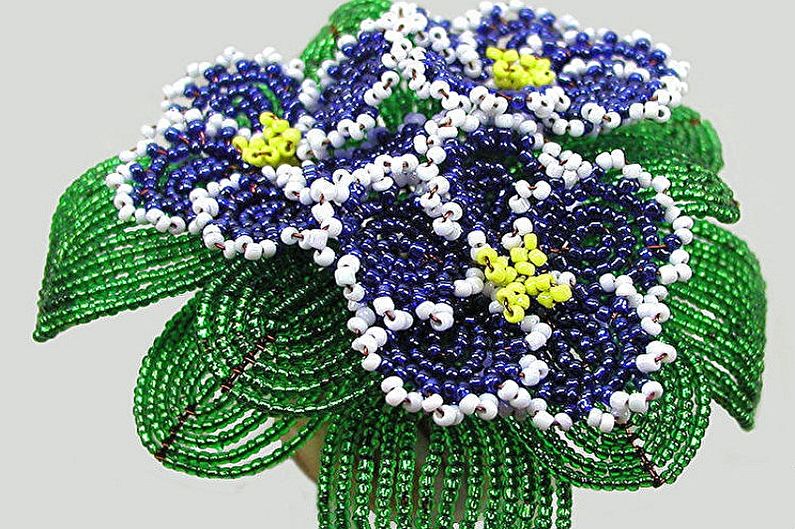 DIY Terry Beaded Violet - Płatki
