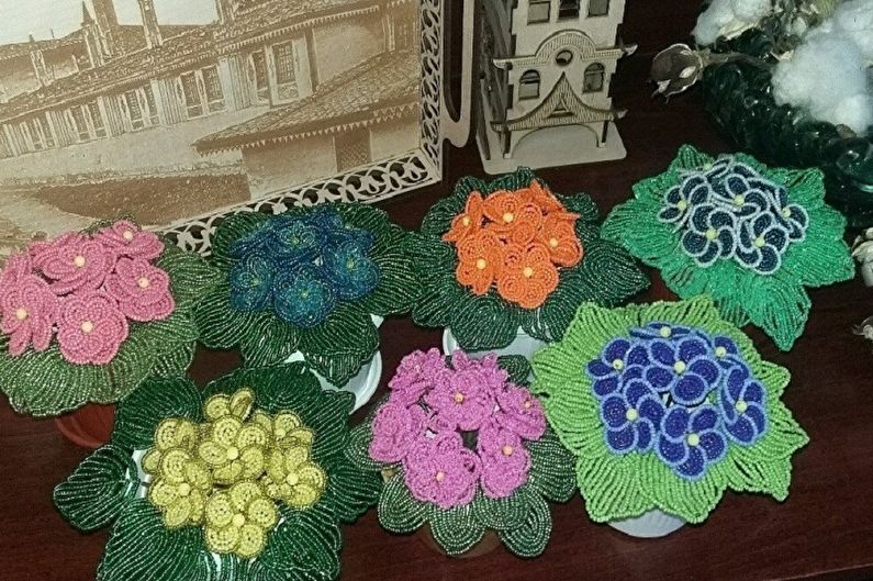 Zrób to sam fioletowe koraliki - pomysły na zdjęcia