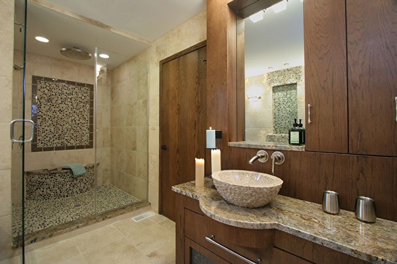 Bathroom sink - Natural stone and its imitation