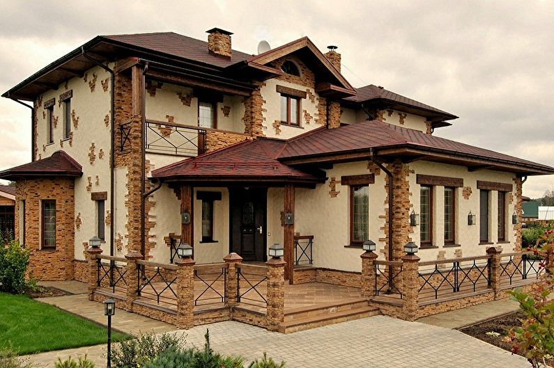Stone siding - photo