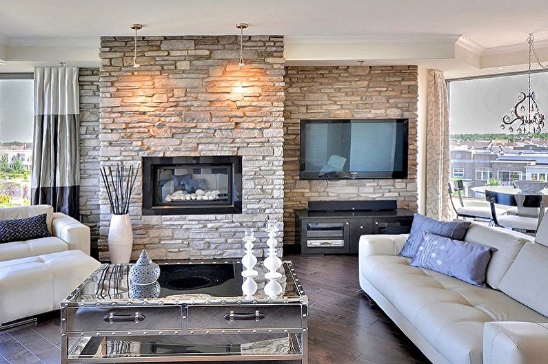 Stone siding - photo