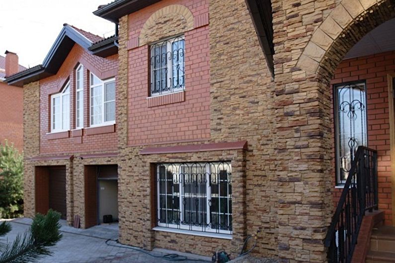 Stone siding - photo
