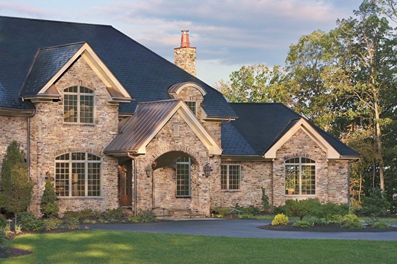 Stone siding - photo