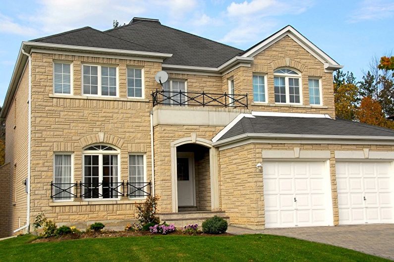 Stone siding - photo
