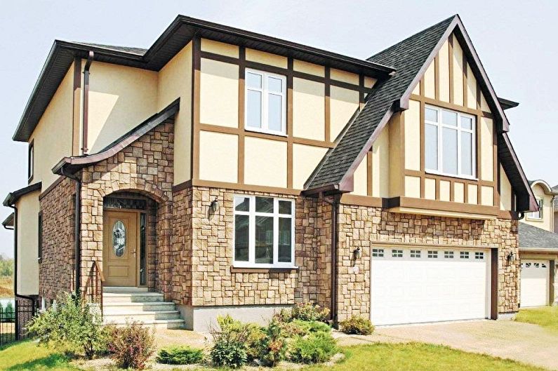 Stone siding - photo