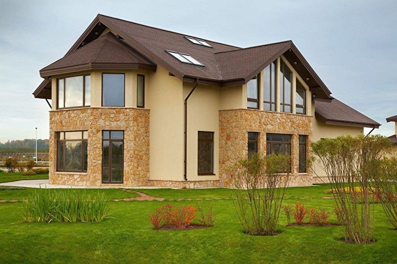 Stone siding - photo