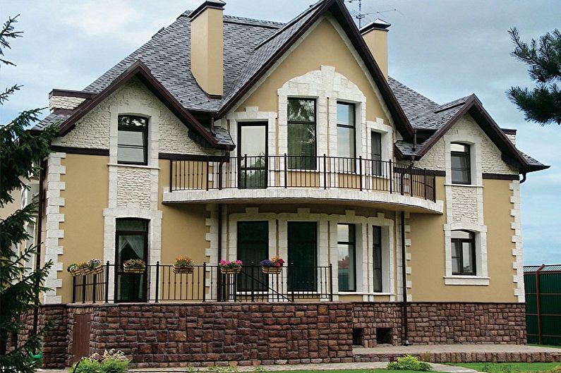 Stone siding - photo