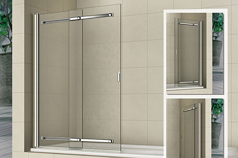 Types of Glass Blinds for the Bathroom - Sliding Blinds