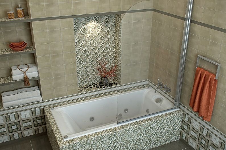 Types of Glass Blinds for the Bathroom - Static Blinds
