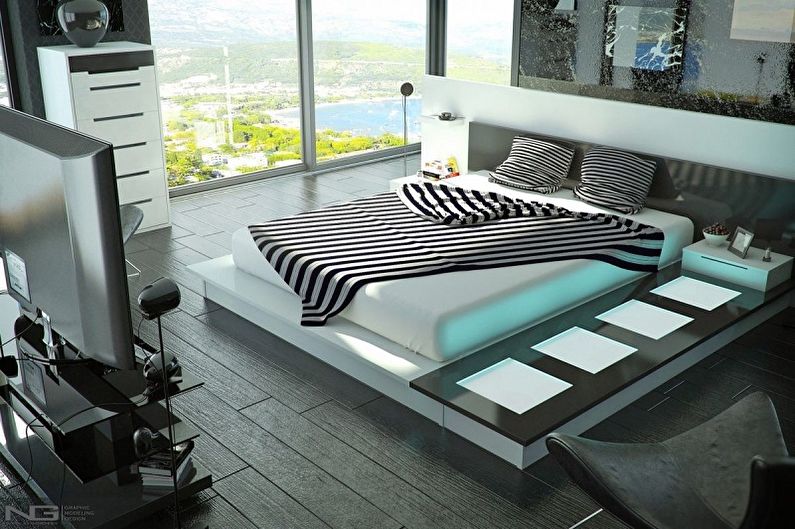 Bed-podium - photo