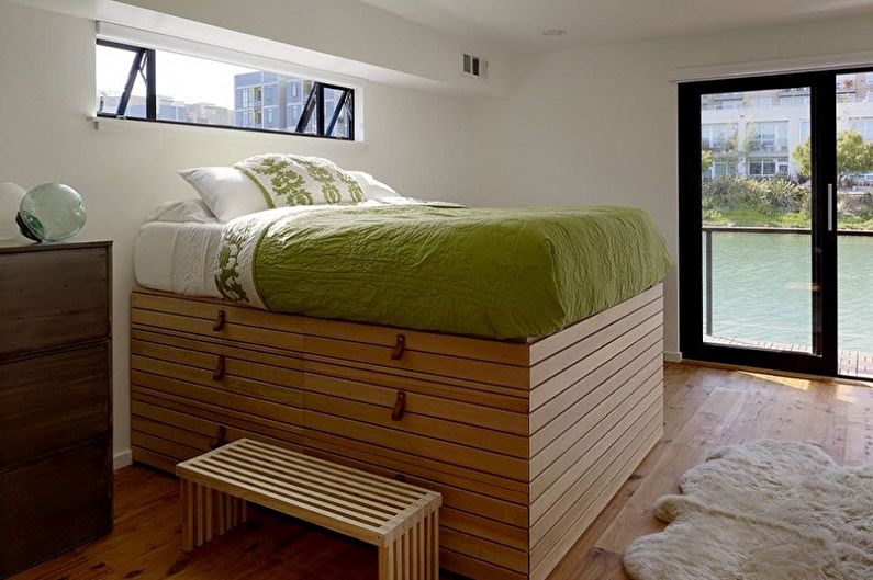 Bed-podium - photo