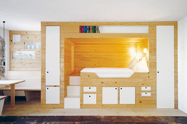 Bed-podium - photo