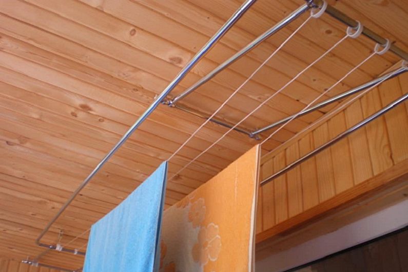 Ceiling clothes dryer - Materials for the manufacture