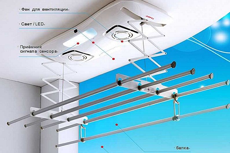 Ceiling Dryer Designs - Electric Dryers