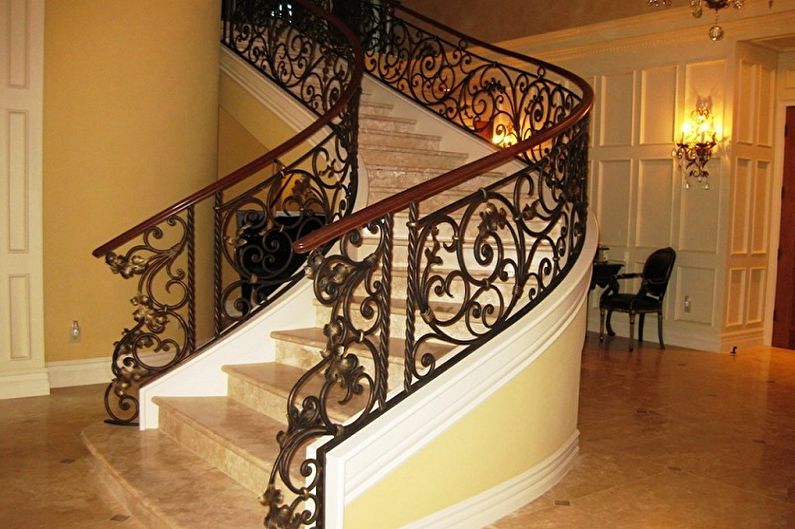 Railing Design for Stairs - Classic