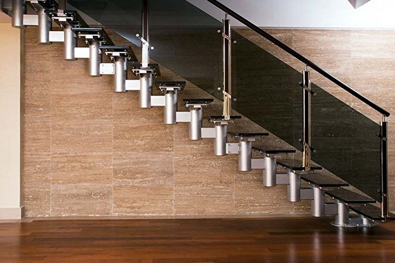 Railing Design for Stairs - High Tech