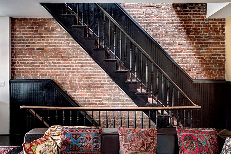 Railing for stairs - photo ideas