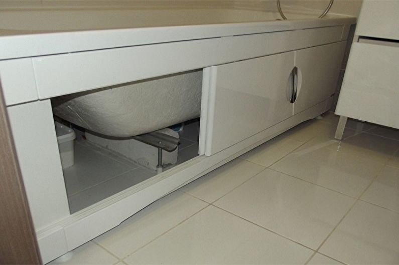 Bath screen - Design differences
