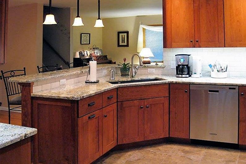 Corner sink for the kitchen - Advantages and disadvantages