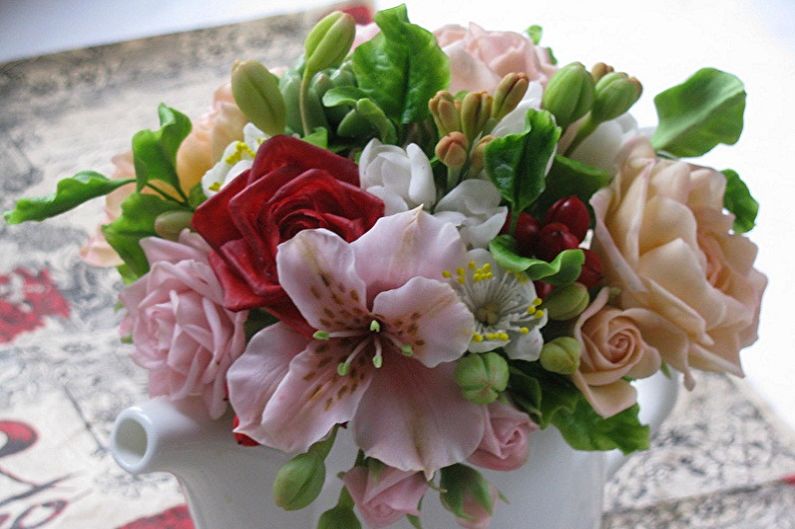 DIY cold porcelain - Features of the material and work with it
