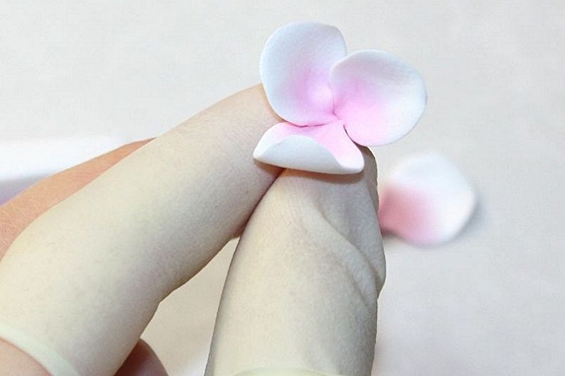 DIY porcelain crafts for beginners - Sakura flowers