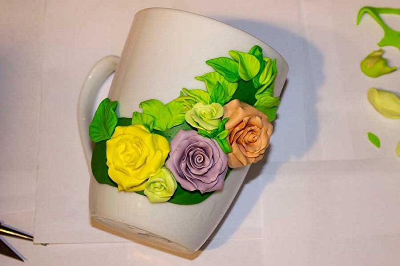 DIY Porcelain Crafts for Beginners - Decorative Cup