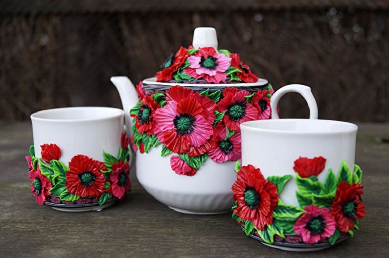 DIY porcelain - photo ideas