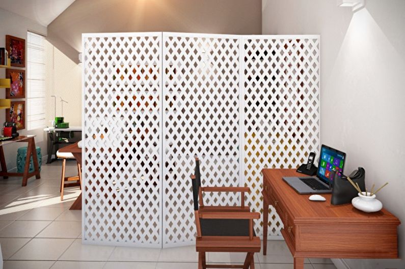 How to use a screen in different rooms - Screen in a children's room