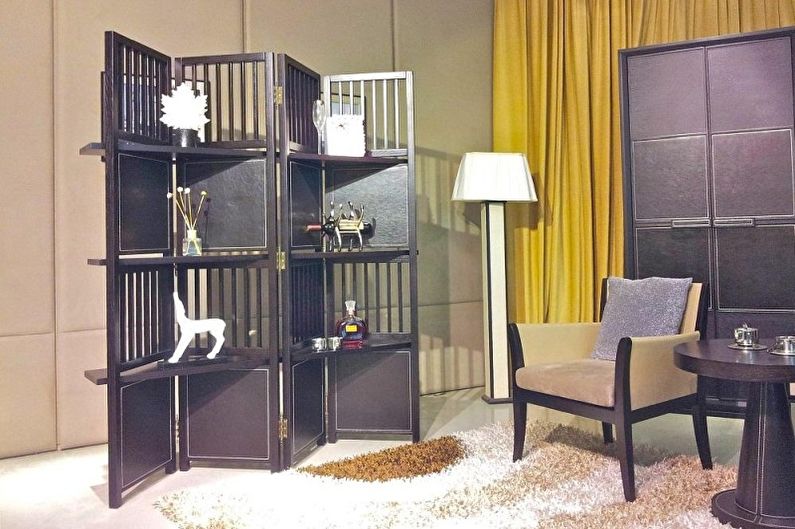 Types and models of screens for rooms - Multifunctional screens