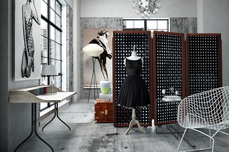 Screen for a room - photo