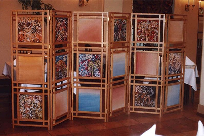 Screen for a room - photo