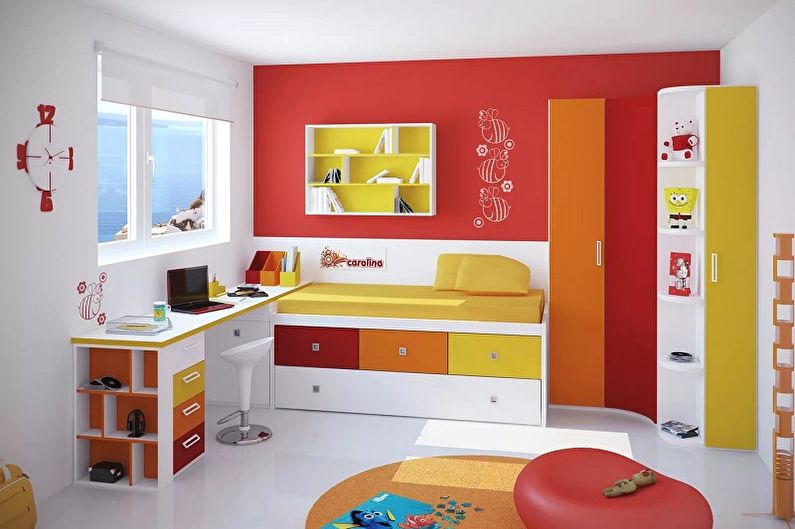 Orange with Red - What Colors Does Red Match